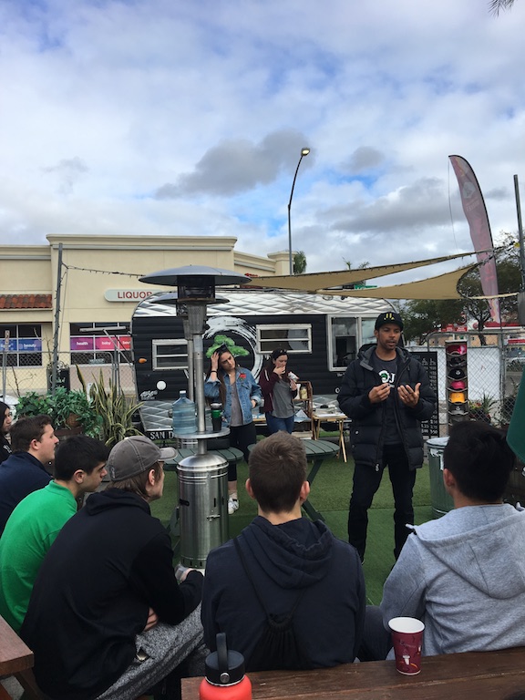 Students Visit Dojo Coffee in City Heights