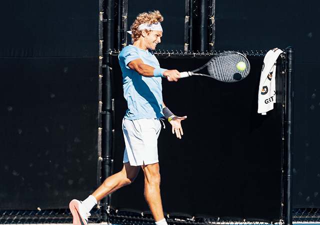 USD Men's Tennis player