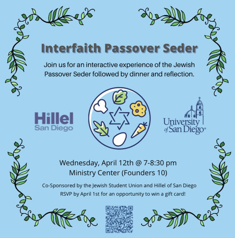 Passover Seder flyer