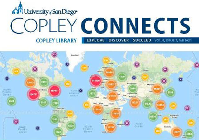 Cover of Copley Connects Newsletter