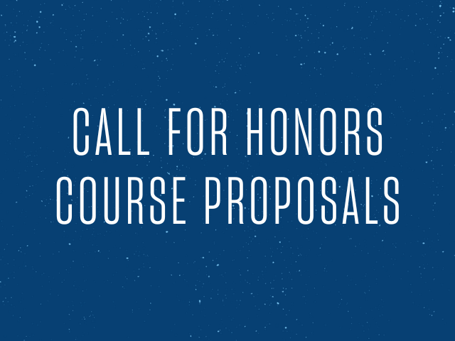 honors course proposals