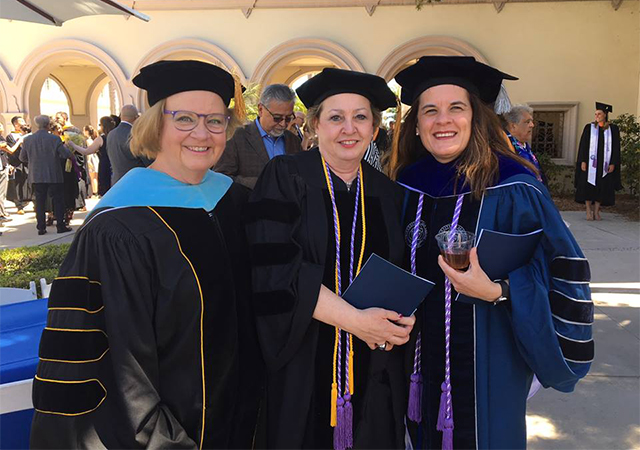 Hahn School of Nursing graduation celebrations