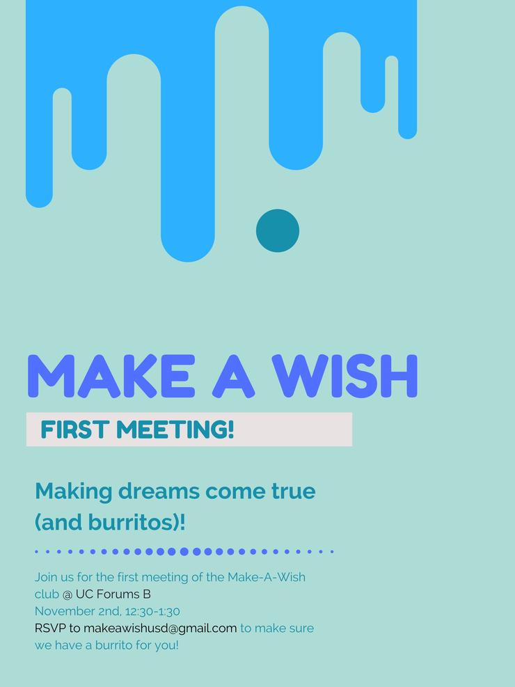 Make-A-Wish flyer