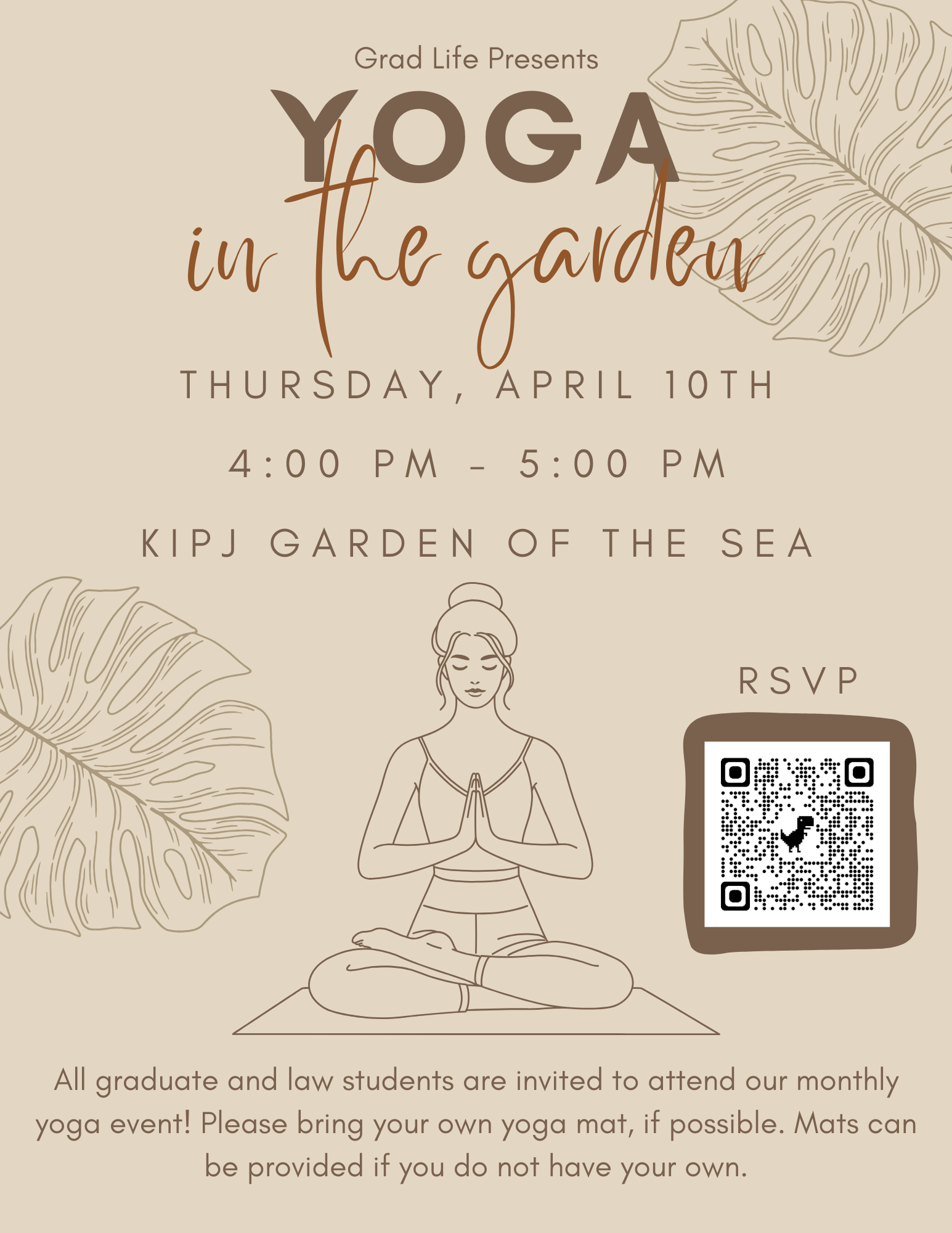 Yoga in the Garden