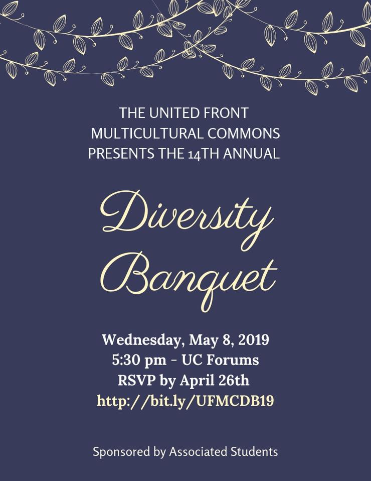 Diversity Banquet Flyer