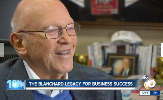 Ken Blanchard, CEO and founder of The Ken Blanchard Companies, interviewed by ABC 10