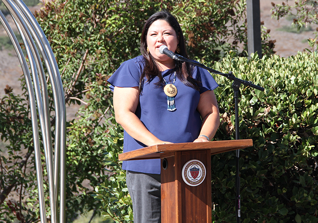 USD's Tribal Liaison Persephone Lewis