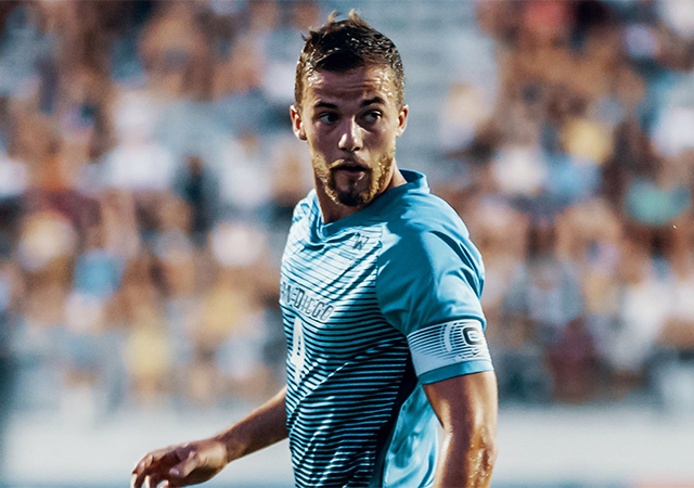 Senior defender Henry Lander will leave USD after this season as