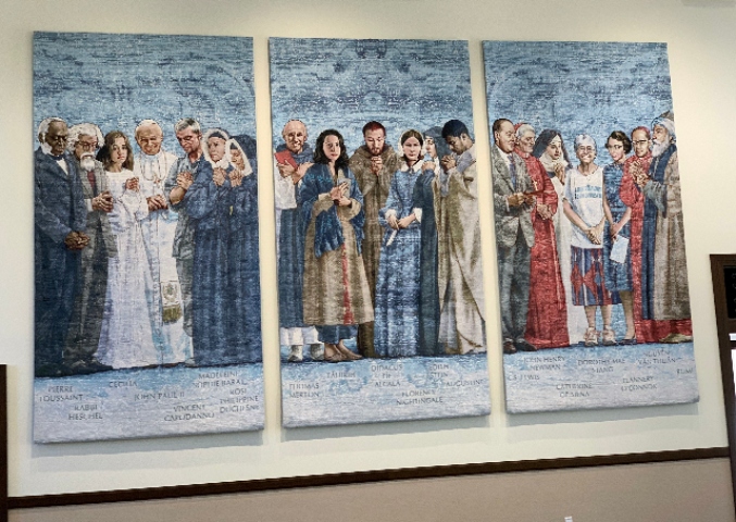 Ministry Center tapestry