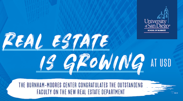 Real Estate is Growing at the University of San Diego