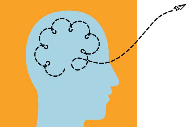 Cartoon Mind Wandering image