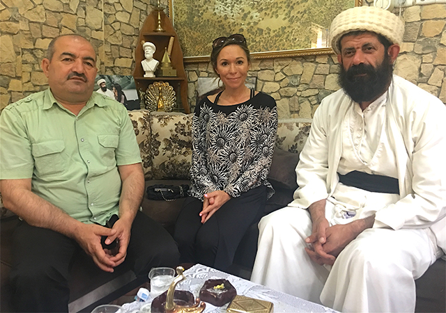 Ami Carpenter in Northern Iraq