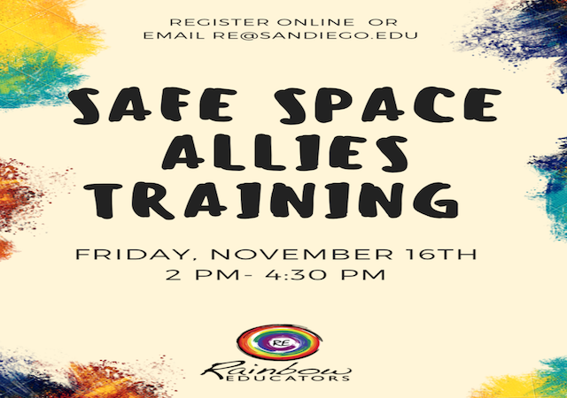 Safe Space Allies Training