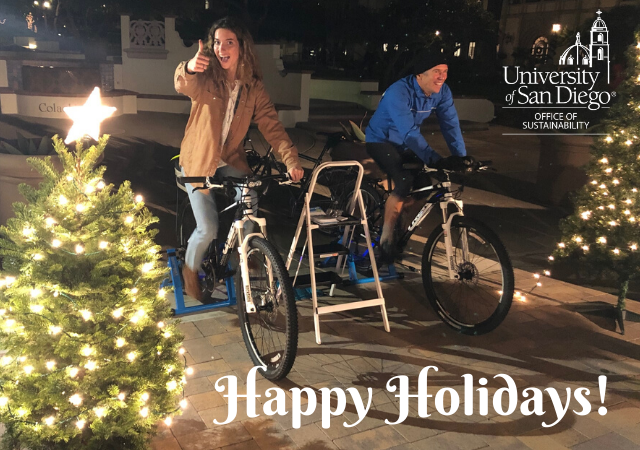 Happy Holidays from the Office of Sustainability