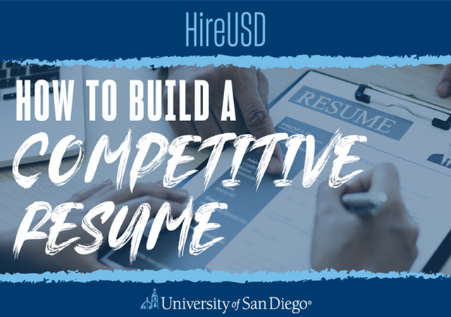 How to Build a Competitive Resume