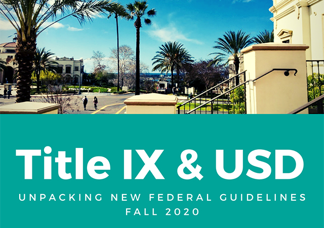 Title IX changes for Fall 2020; CARE