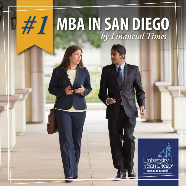 University of San Diego MBA Program Ranked in World’s Top 100, Sixth in