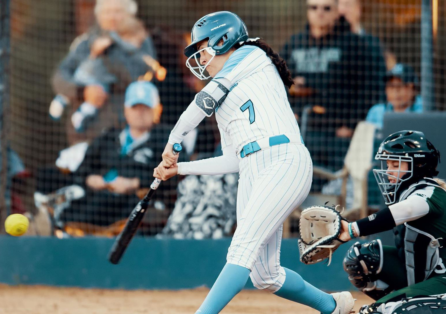 Sara Silveyra is the top returning offensive performer on the 2020 USD softball team.