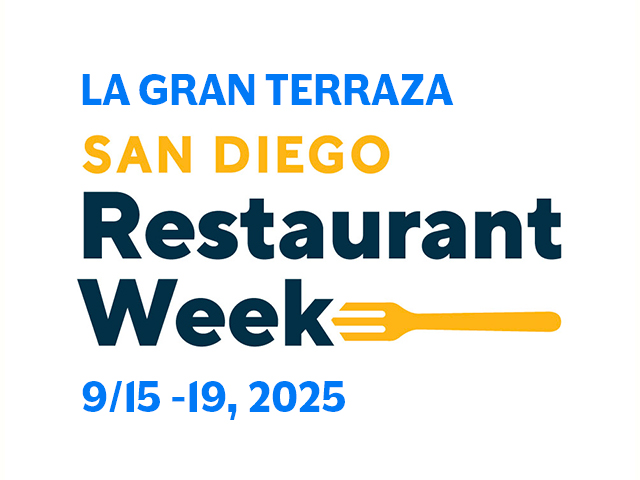 San Diego Restaurant Week Graphic for 2025