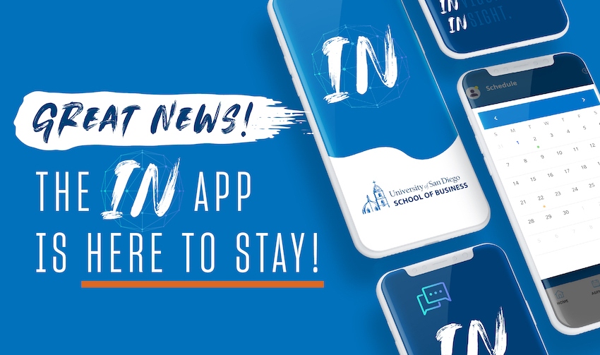 Great News! The IN App is here to stay!