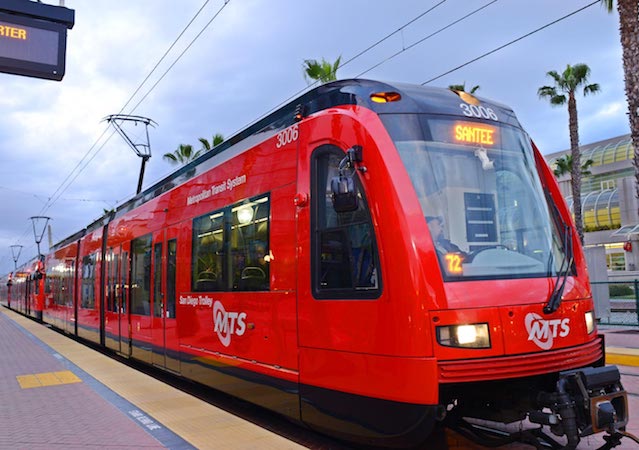 San Diego trolley