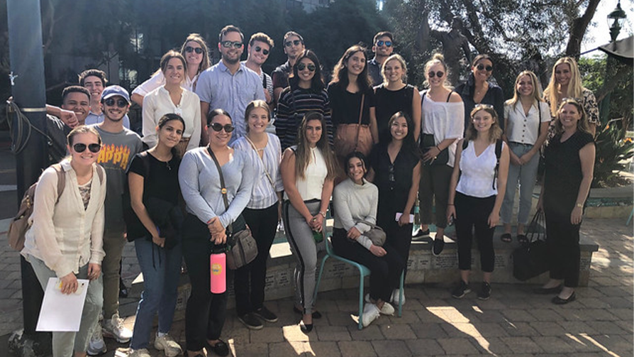 USD School of Business First Carbon Neutral Class taught by Professor Abby Berk