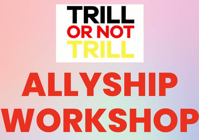 Allyship Workshop Flier