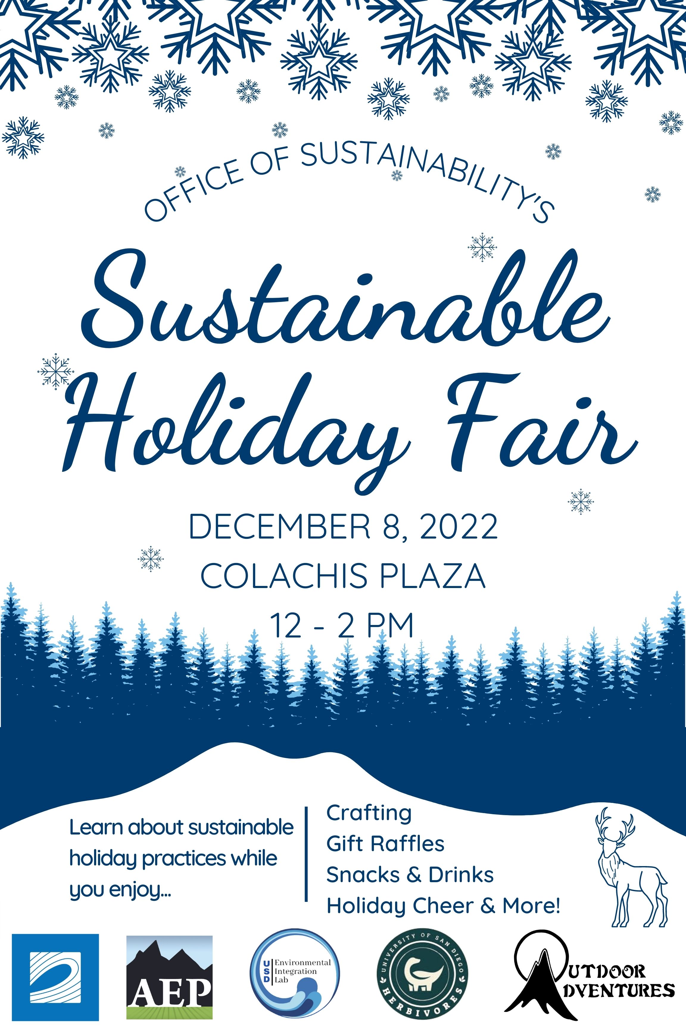 Sustainable Holiday Fair flyer