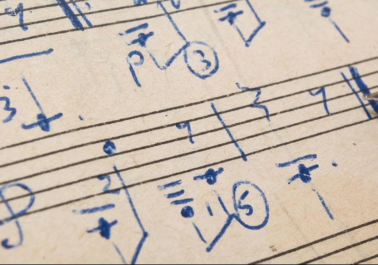 Picture of Music Score