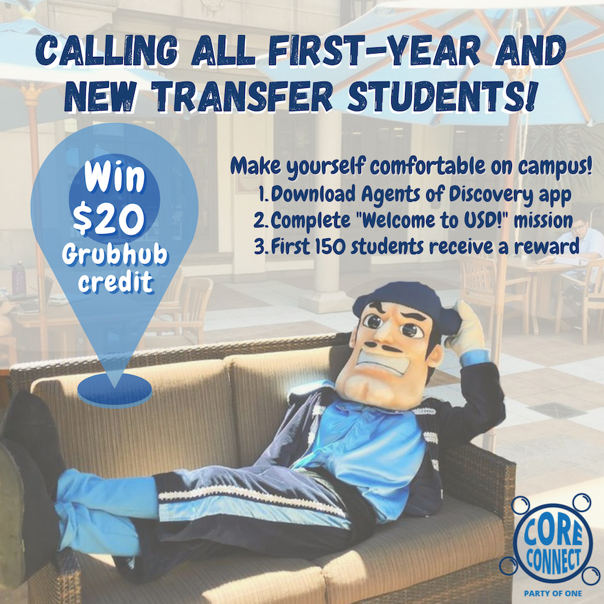 Diego Torero Comfortable on Campus