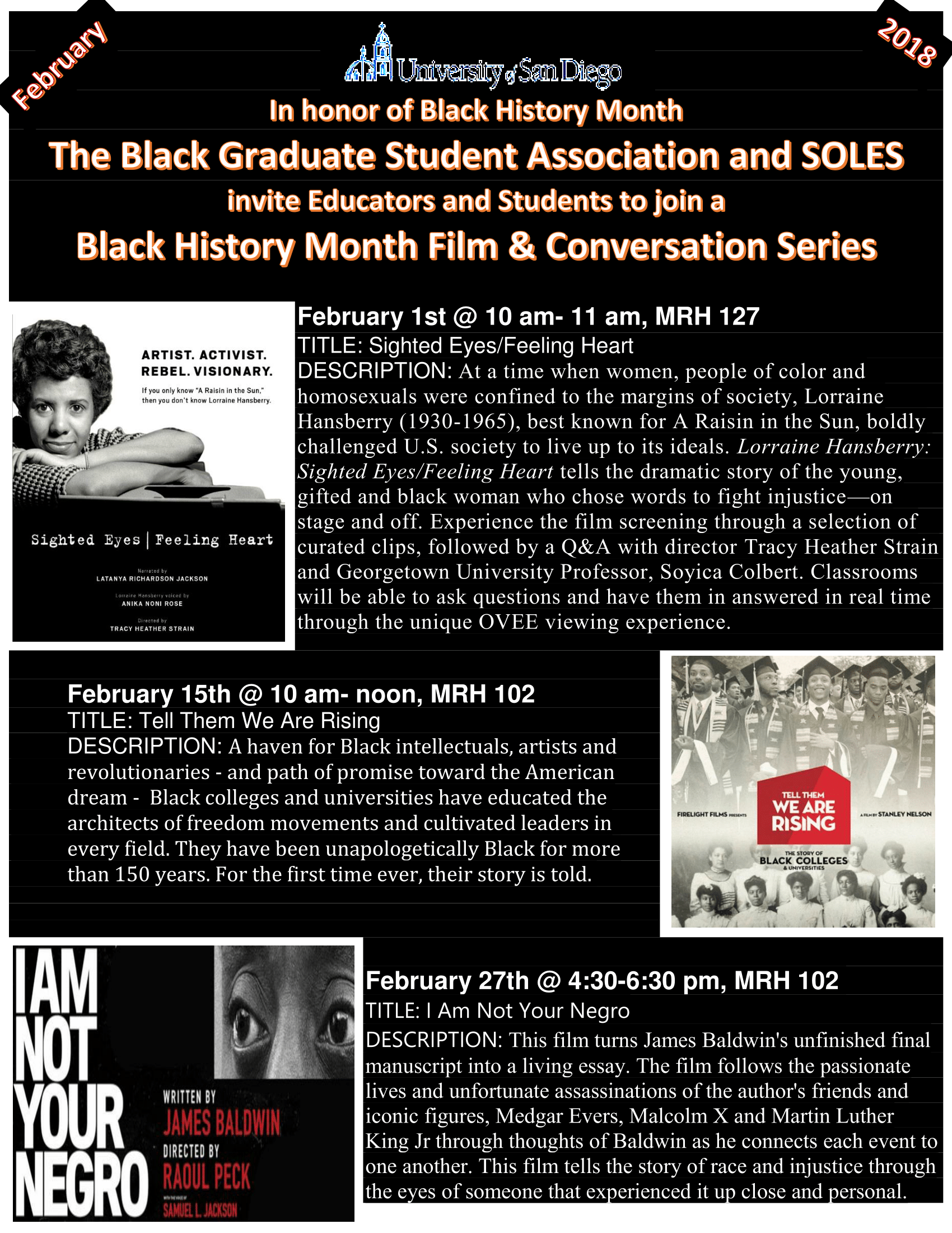 Black History Month Flyer