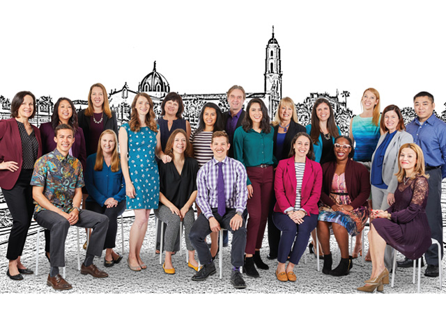 Group picture of the USD Career Development team