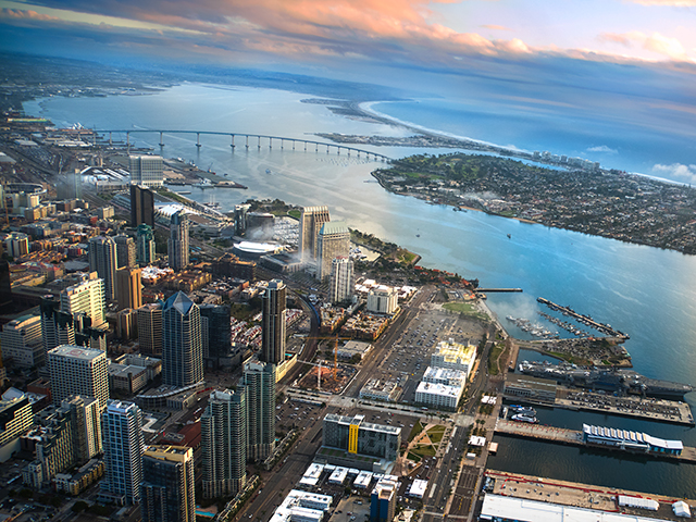 Image of Downtown San Diego and Coronado
