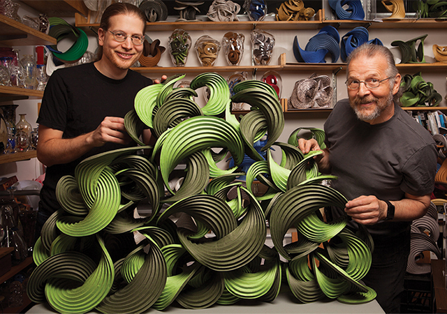 Erik, left, and Martin Demaine, Knapp Co-Chair Educators