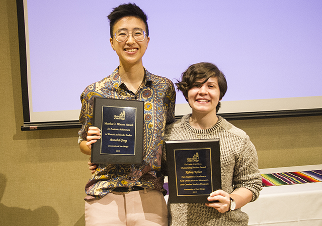 WGS award winners