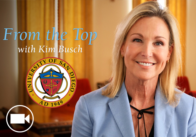 From the Top, Kim Busch, Trustee and USD Parent
