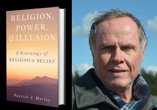 To the left is an image of the book to the right is a picture of Hurley