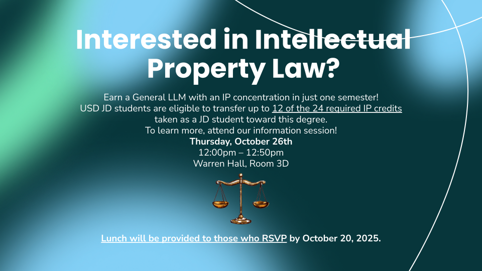 LLMG-IP event flyer