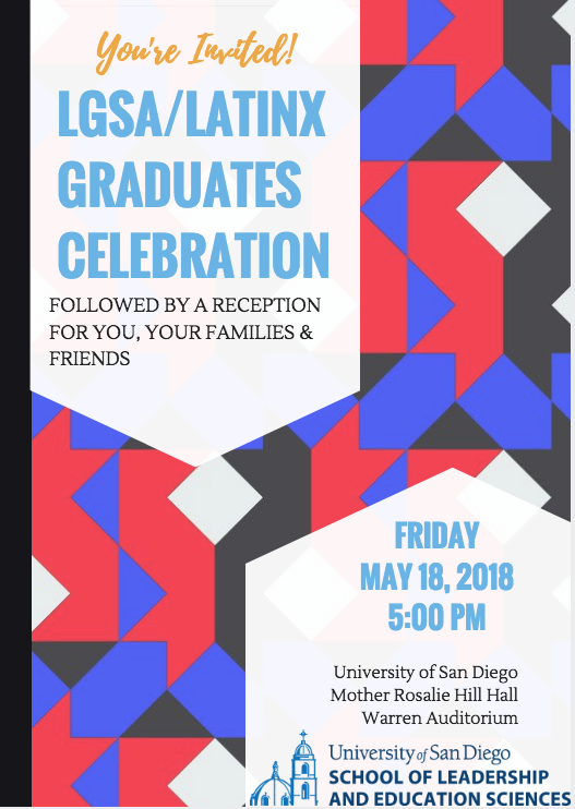 Latinx Graduates Celebration flyer