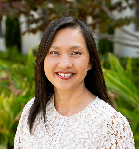 Professional portrait of Dr. Theresa Nguyen, Associate Professor at the University of San Diego Hahn School of Nursing and Health Science.