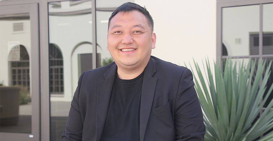 Alumnus Sou Fang has returned to USD as director of Upward Bound, a program that seeks to help Kearny High students develop and succeed in higher education. Fang is a USD Upward Bound alumnus, too.