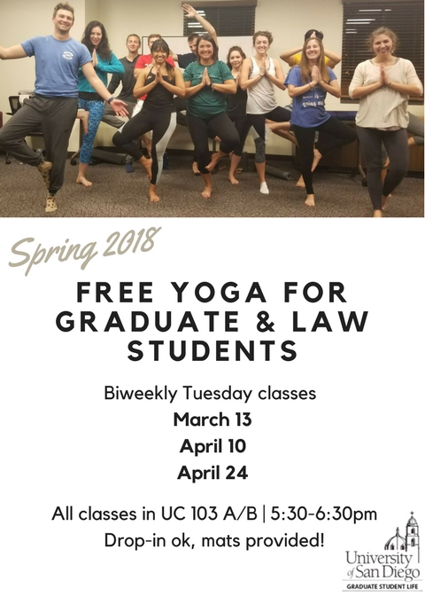 Flyer for Evening Yoga
