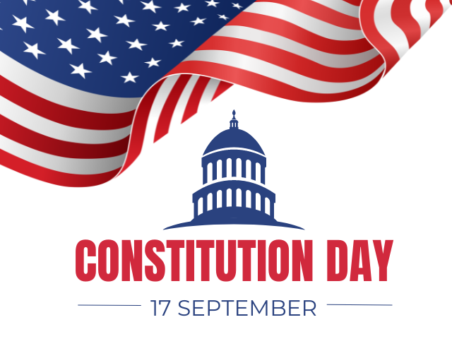 Image depicting the American flag and a graphic of Capitol Hill
