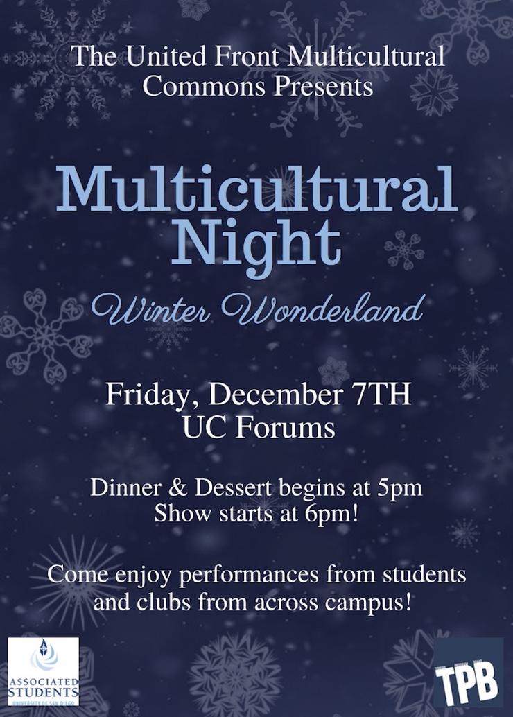Multicultural Night Flyer