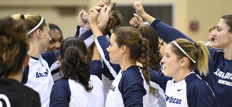 The USD Women's Basketball team defeated Pacific, 66-56, on Monday to advance to the WCC Tournament Championship game on Tuesday, March 6 against Gonzaga.