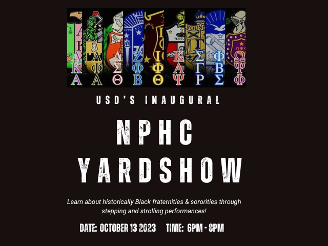 Black NPHC Yard Show Flyer 
