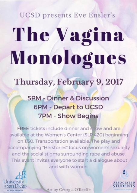 Vagina Monologues Flyer