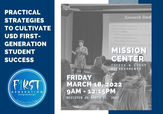 flyer with title, date, time, and location of event, and a black and white image of keynote speaker Dr. Lisa Nunn presenting slides to a crowd of seated people