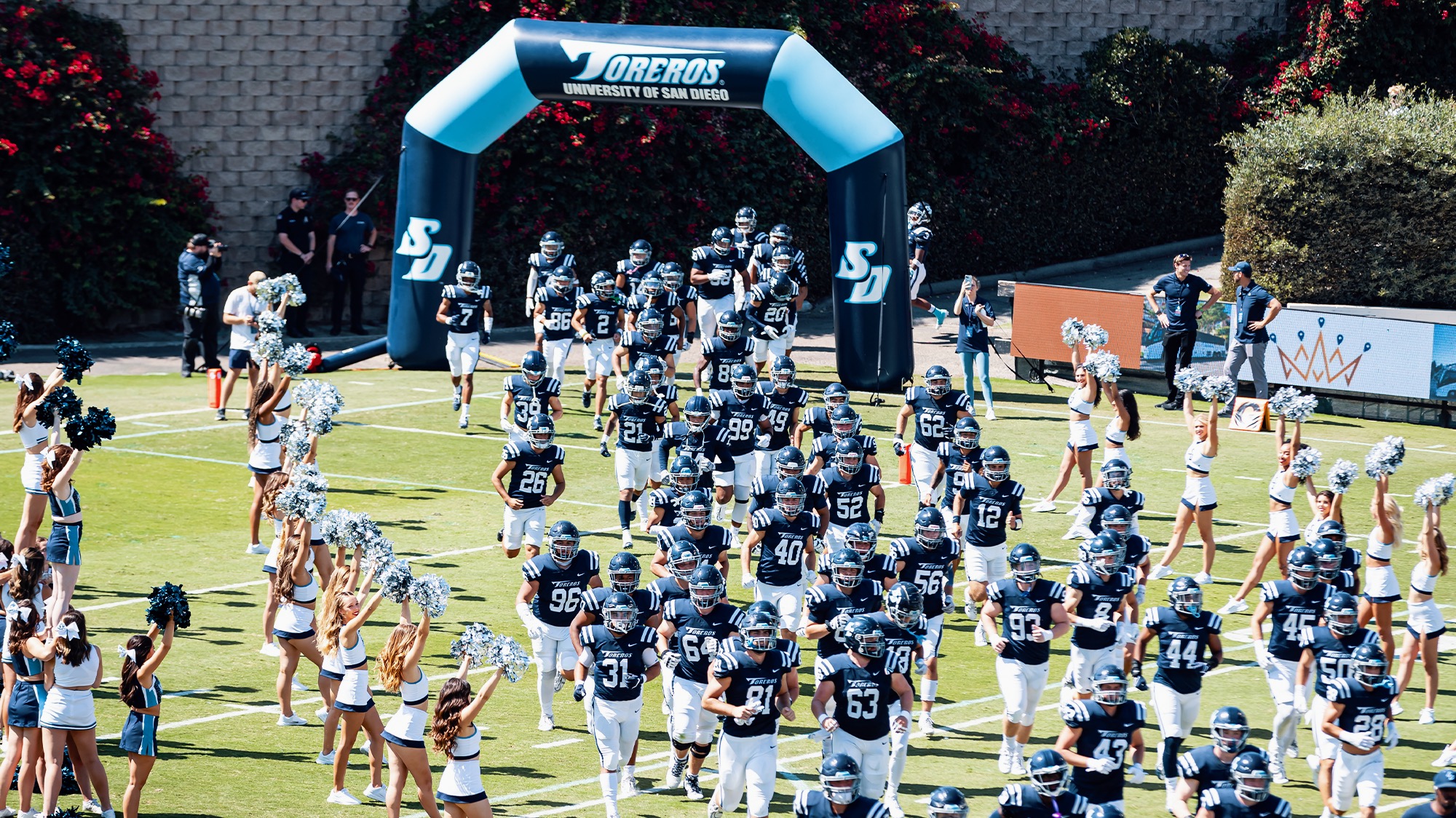 usd football at torero stadium