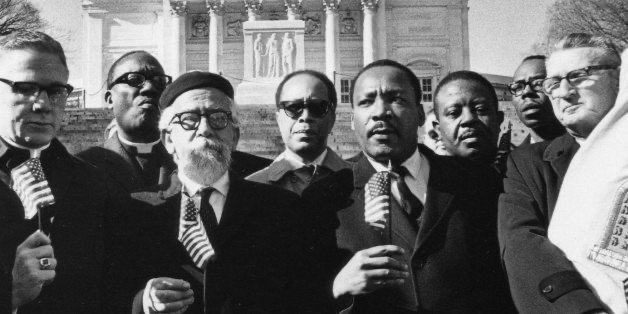 Photo of Black leaders and Jewish leaders together